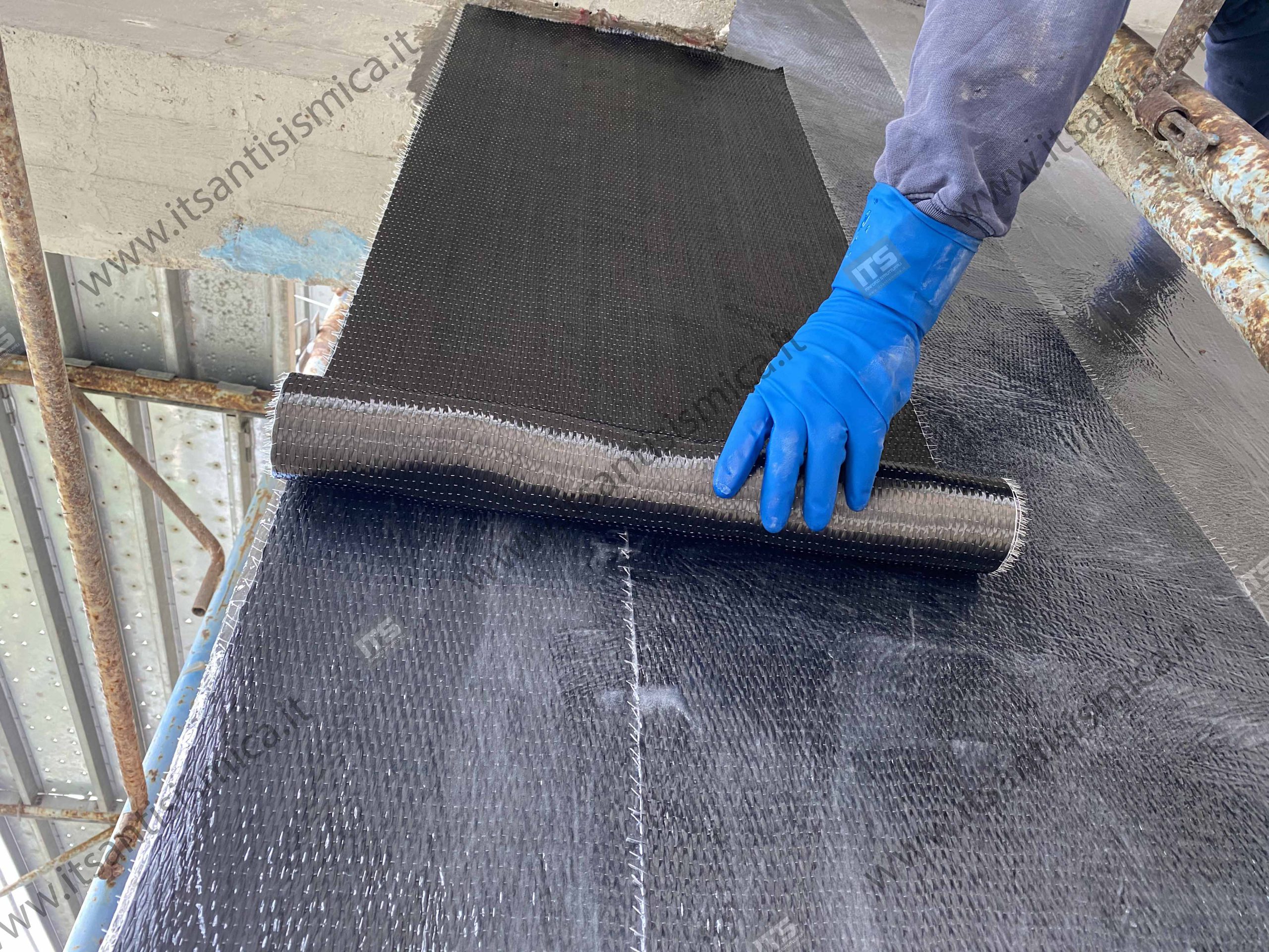 Scuole medie di Poggibonsi — Poggibonsi (SI) — fotografia di cantiere 7
